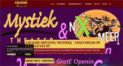 Desktop Screenshot of mystiektheater.nl