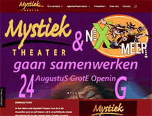 Tablet Screenshot of mystiektheater.nl